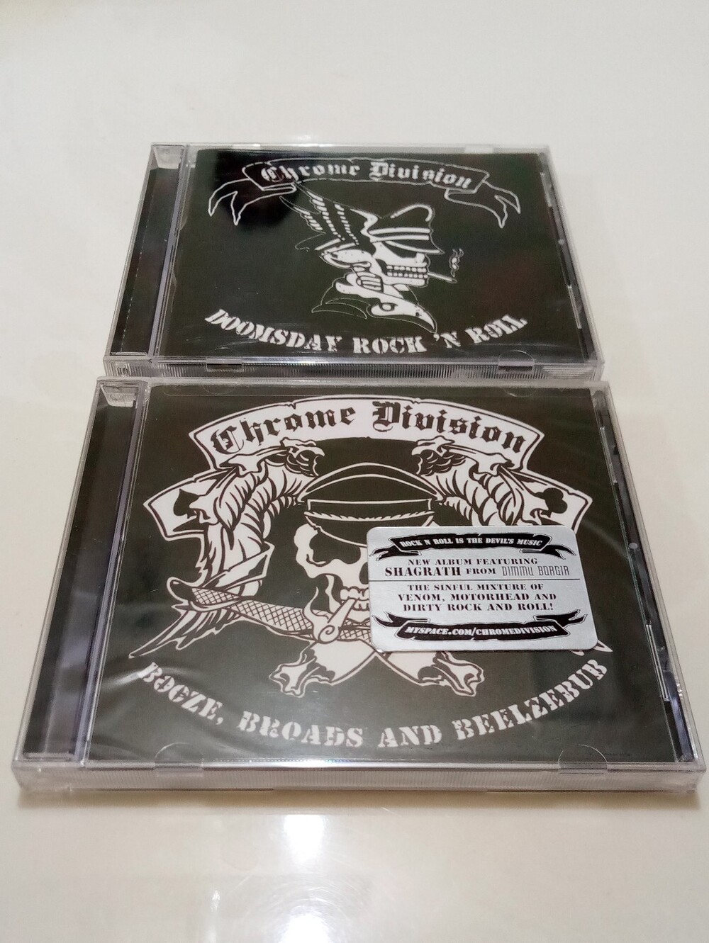 NIP/NWOP 2 Chrome Division Nuclear Blast CDs